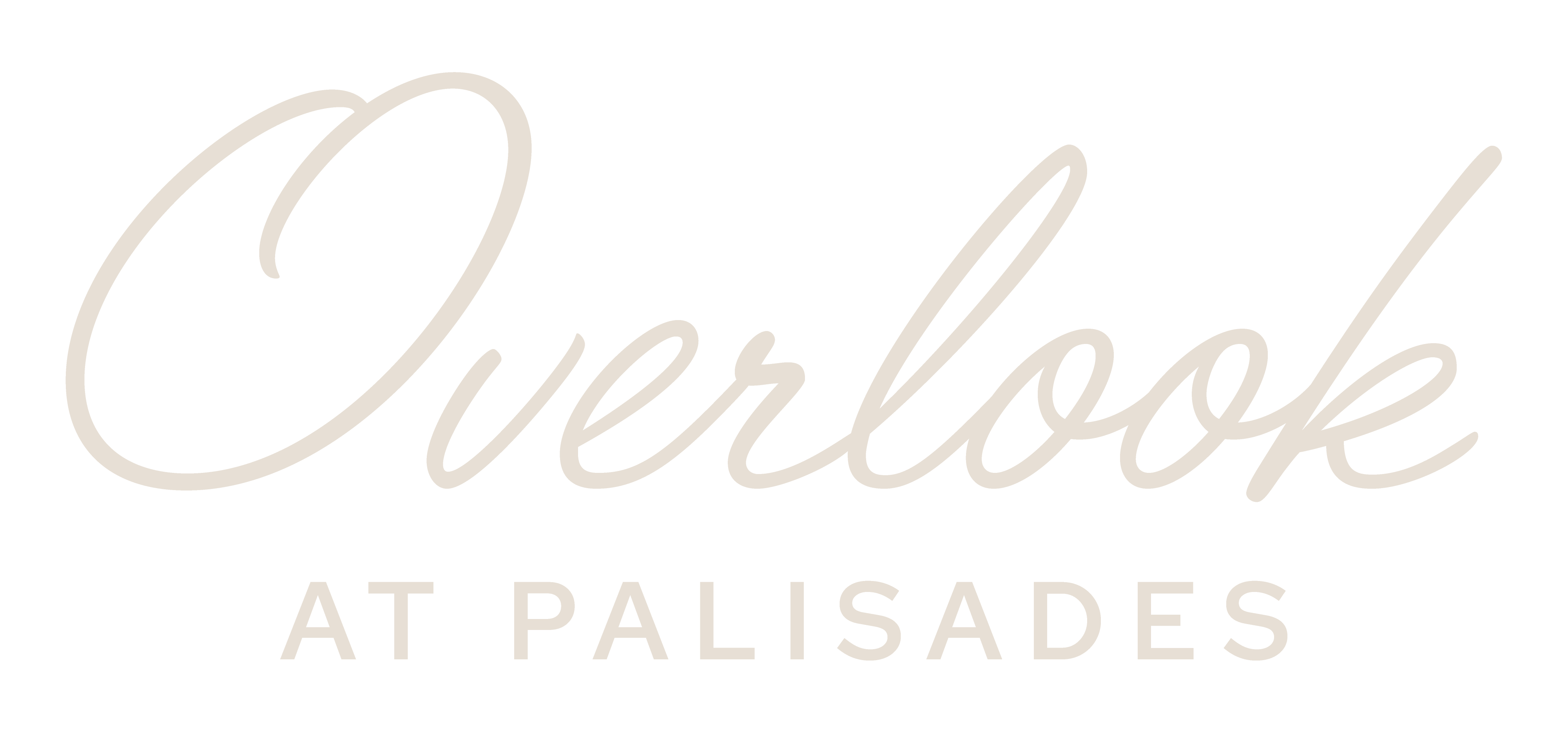 the logo or sign for the guest house at palisades